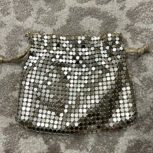 Gold Aqua bag